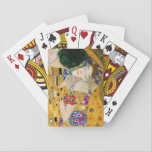 The Kiss by Gustav Klimt Playing Cards<br><div class="desc">The Kiss by Gustav Klimt,  1907</div>