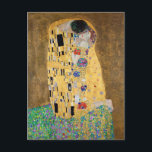 The Kiss by Gustav Klimt  Postcard<br><div class="desc">The Kiss by Gustav Klimt</div>