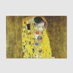 The Kiss by Gustav Klimt,symbolist painter,art Tissue Paper