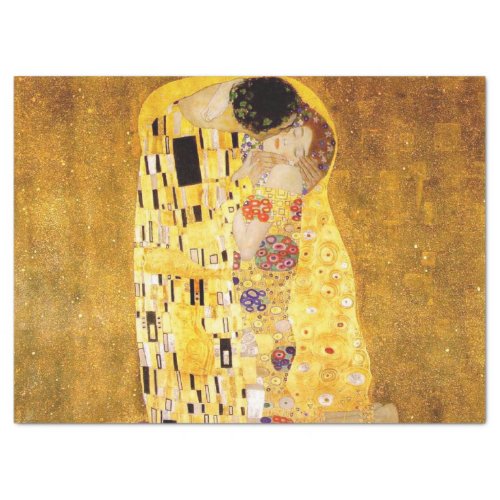 The Kiss by Gustav Klimt Tissue Paper