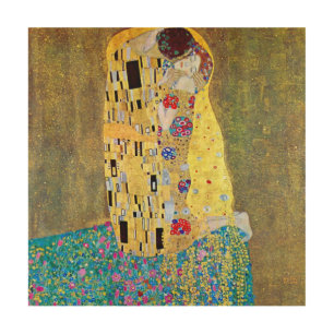 The Kiss by Gustav Klimt, Vintage Art Nouveau