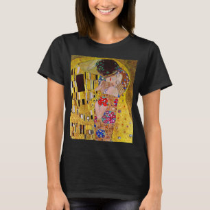 The Kiss by Gustav Klimt, Vintage Art Nouveau T-Shirt