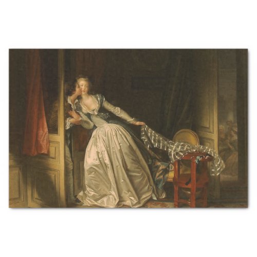 The Kiss by Jean Honore Fragonard Tissue Paper