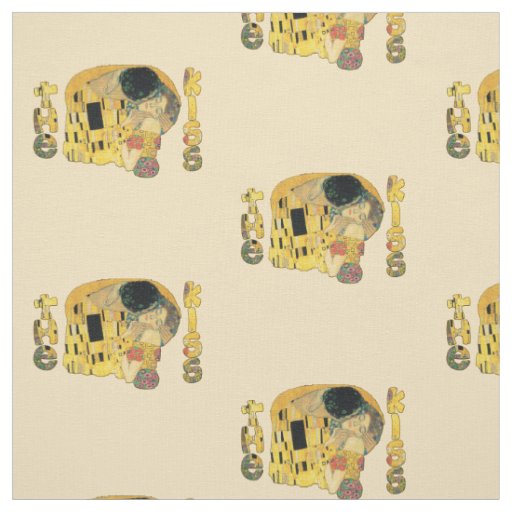 The Kiss by Klimt Fabric