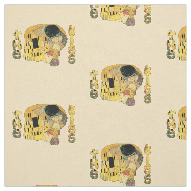 The Kiss by Klimt Fabric (Swatch)