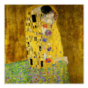 The Kiss by Klimt Poster