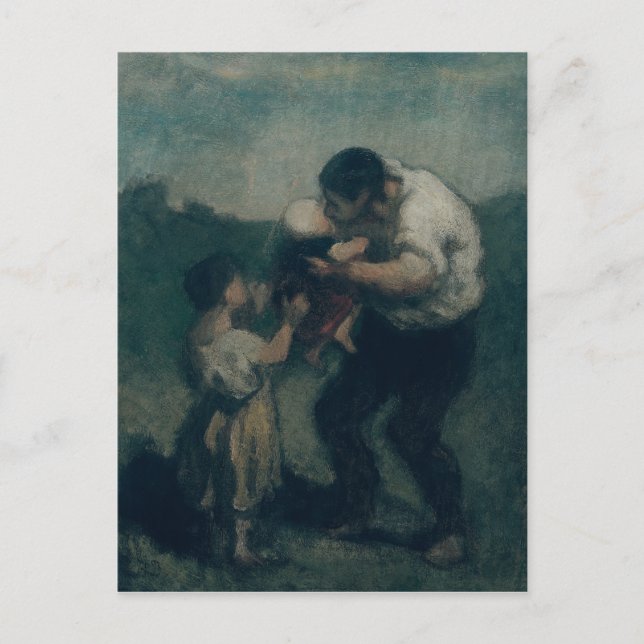 The Kiss, c.1845-48 Postcard (Front)