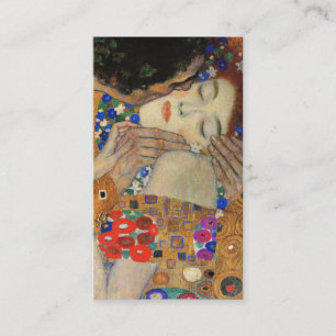 The Kiss (Detail) Gustav Klimt Business Card