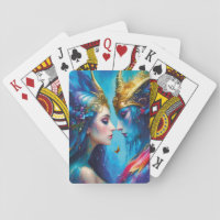 The Kiss Fabulous in the Heart of Love Playing Cards