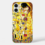 The Kiss, famous painting by Gustav Klimt iPhone 16 Plus Case