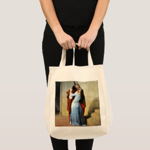 The Kiss - Francesco Hayez Il Bacio Tote Bag