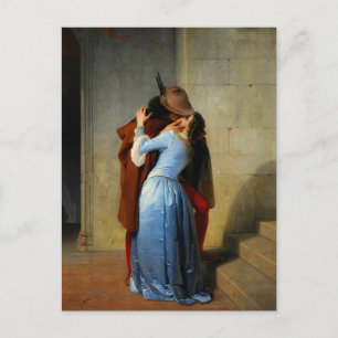 The Kiss Francesco Hayez Postcard
