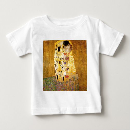 The Kiss Gustav Klimt Baby T_Shirt