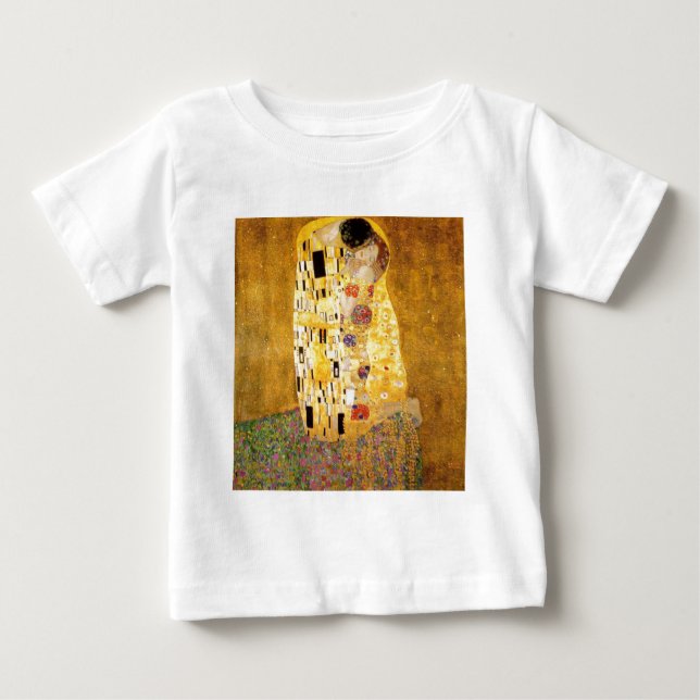 The Kiss Gustav Klimt Baby T-Shirt (Front)