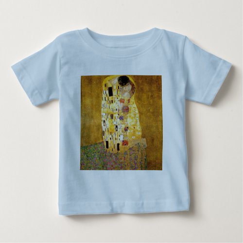 The Kiss Gustav Klimt Baby T_Shirt