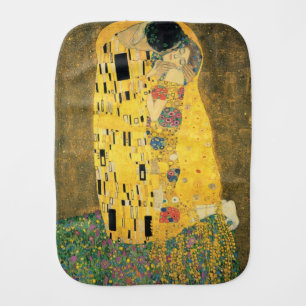 The Kiss - Gustav Klimt Burp Cloth