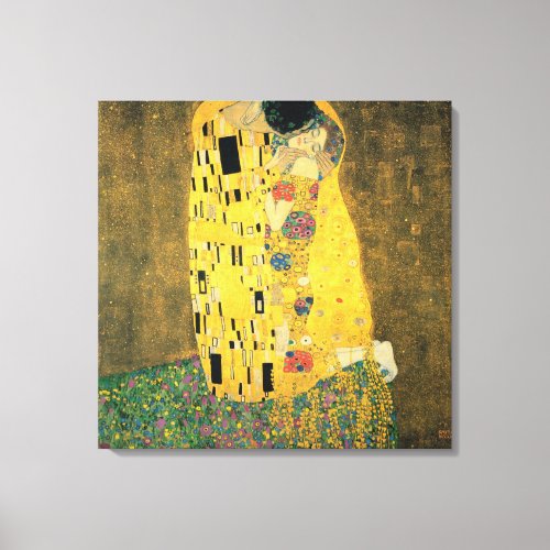 The Kiss _ Gustav Klimt Canvas Print