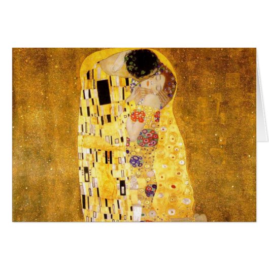 The Kiss Gustav Klimt Cards (Front Horizontal)