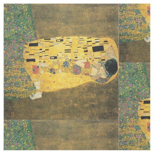 The Kiss - Gustav Klimt Fabric