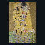 The Kiss, Gustav Klimt  Faux Canvas Print<br><div class="desc">The Kiss,  Gustav Klimt</div>
