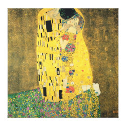 The Kiss - Gustav Klimt Fine Art Canvas Print