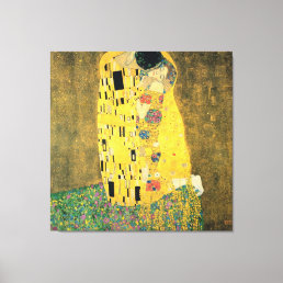 The Kiss - Gustav Klimt Fine Art Canvas Print