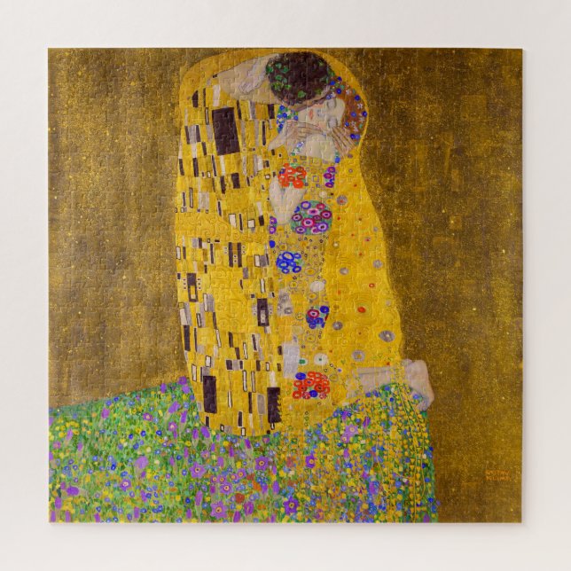 The Kiss | Gustav Klimt | Jigsaw Puzzle (Vertical)