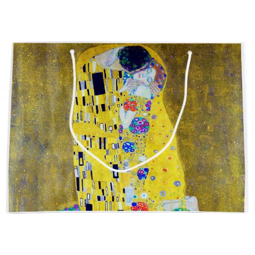 The Kiss Gustav Klimt Large Gift Bag