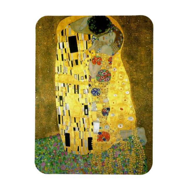 The Kiss ~ Gustav Klimt Magnet (Vertical)