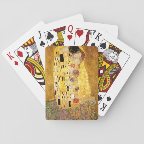 The Kiss Gustav Klimt Playing Cards