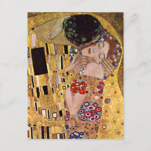 The Kiss, Gustav Klimt Postcard