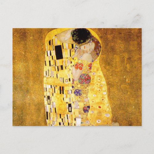 The Kiss Gustav Klimt Postcard