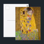 The Kiss | Gustav Klimt | Postcard<br><div class="desc">The Kiss is a 1901 painting by Gustav Klimt.</div>