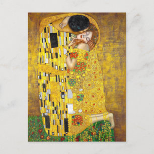 the Kiss - Gustav Klimt Postcard