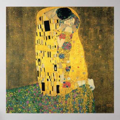 The Kiss _ Gustav Klimt Poster