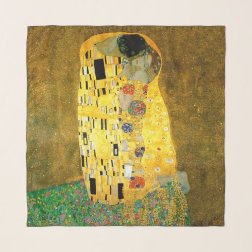 The Kiss  Gustav Klimt Scarf