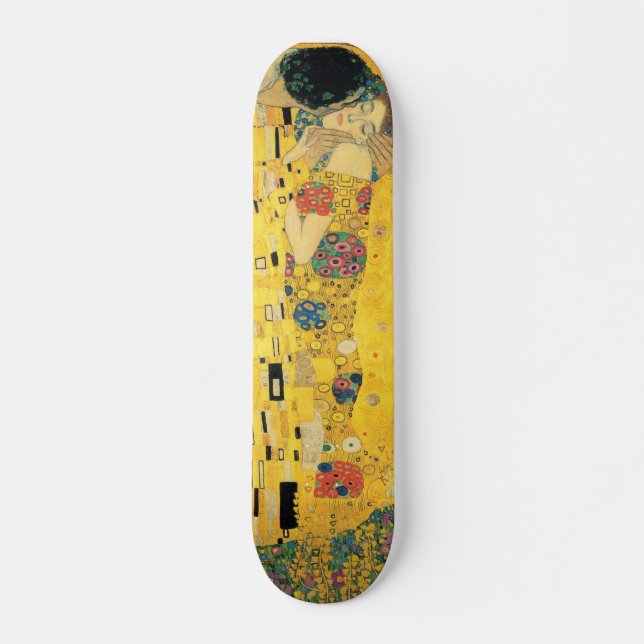 The Kiss - Gustav Klimt Skateboard Deck (Front)