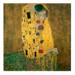 The Kiss - Gustav Klimt Statuette<br><div class="desc">Famous romantic painting by Gustav Klimt. The Kiss is a beautiful masterpiece for true lovers of great art.</div>