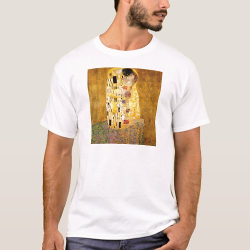 The Kiss Gustav Klimt T_Shirt