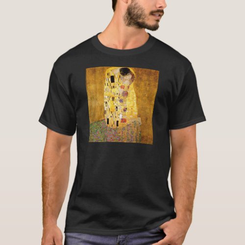 The Kiss Gustav Klimt T_Shirt