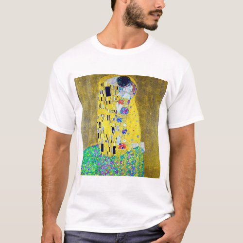 The Kiss Gustav Klimt T_Shirt