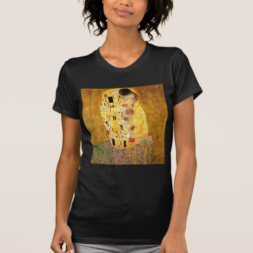The Kiss Gustav Klimt T_Shirt