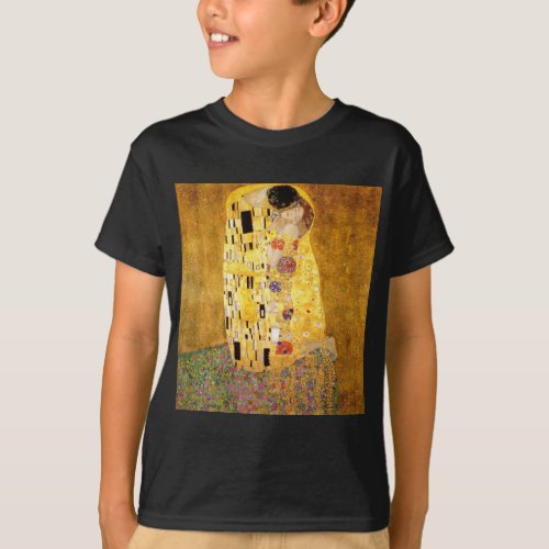 The Kiss Gustav Klimt T_Shirt