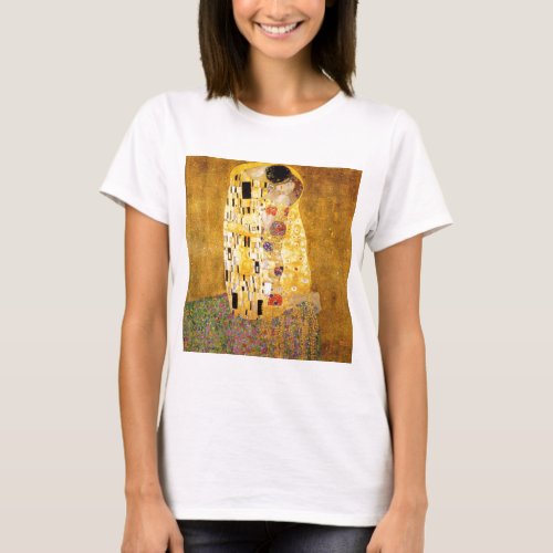 The Kiss Gustav Klimt T_Shirt