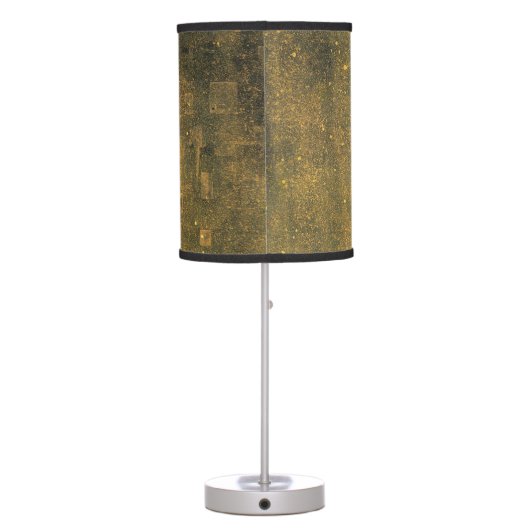 The Kiss - Gustav Klimt Table Lamp (Back)