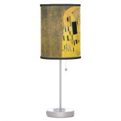 The Kiss - Gustav Klimt Table Lamp (Left)
