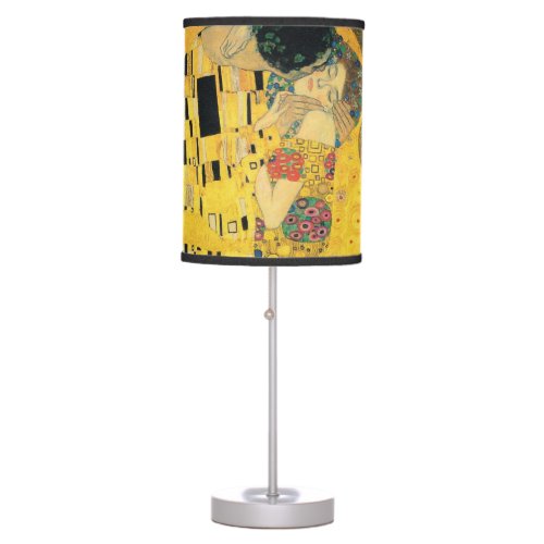 The Kiss _ Gustav Klimt Table Lamp