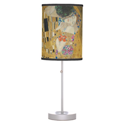 The Kiss _ Gustav Klimt Table Lamp