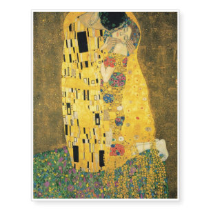The Kiss - Gustav Klimt Temporary Tattoos