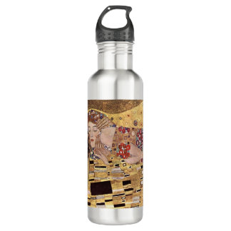 The Kiss ~ Gustav Klimt Water Bottle
